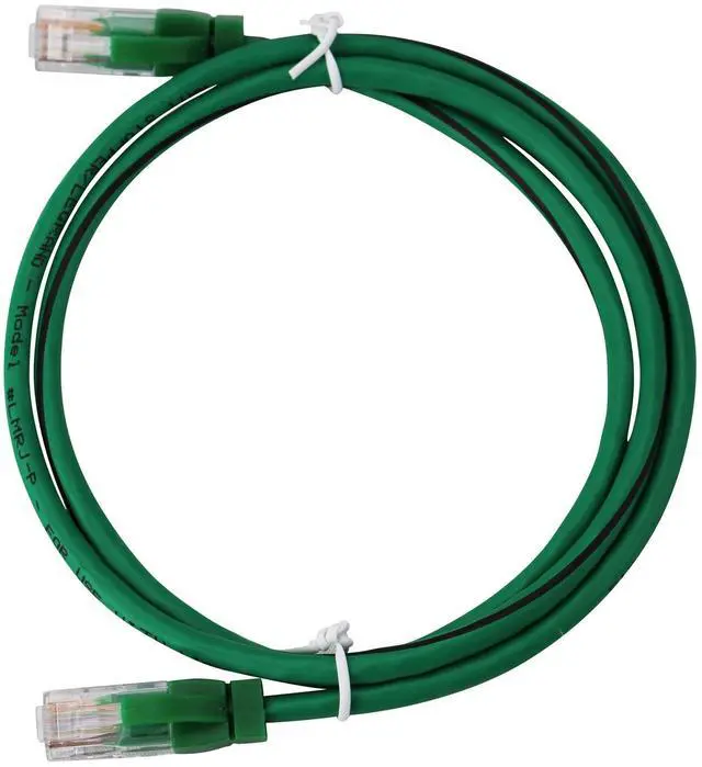 Main image of LMRJ-P03 RJ-45 Cable LMRK Series Pre-Terminated Cable and Segment Network Wire Cable, 3-Feet Green