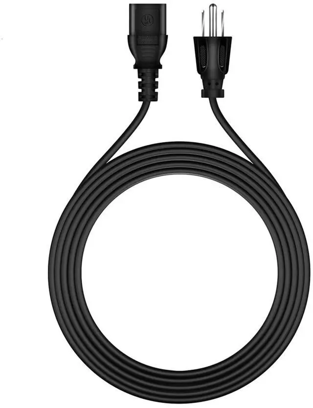 Main image of 6ft UL AC Power Cord Cable Replacement for Insignia NS-LTDVD19-09 NS-LTDVD1909 19 LCD TV PSU
