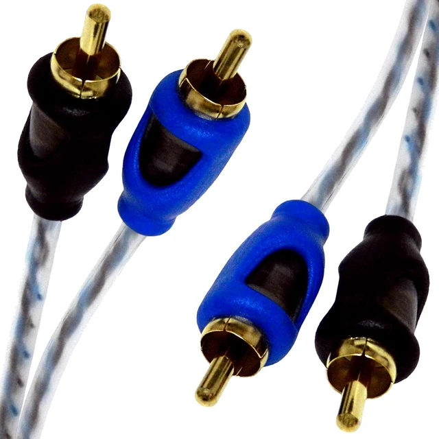 Alt view image 2 of 2 - 12ft Interconnect RCA Audio Cable - CRC12