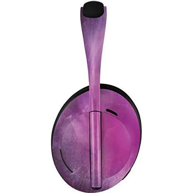 Alt view image 2 of 4 - Decal Audio Skin Compatible with Bose Noise Cancelling Headphones 700 Originally Designed Purple Space Marble Design