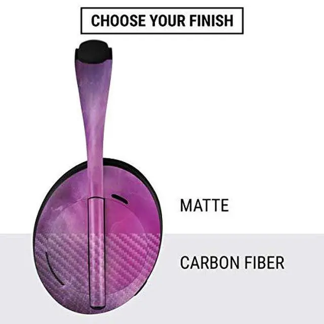 Alt view image 4 of 4 - Decal Audio Skin Compatible with Bose Noise Cancelling Headphones 700 Originally Designed Purple Space Marble Design