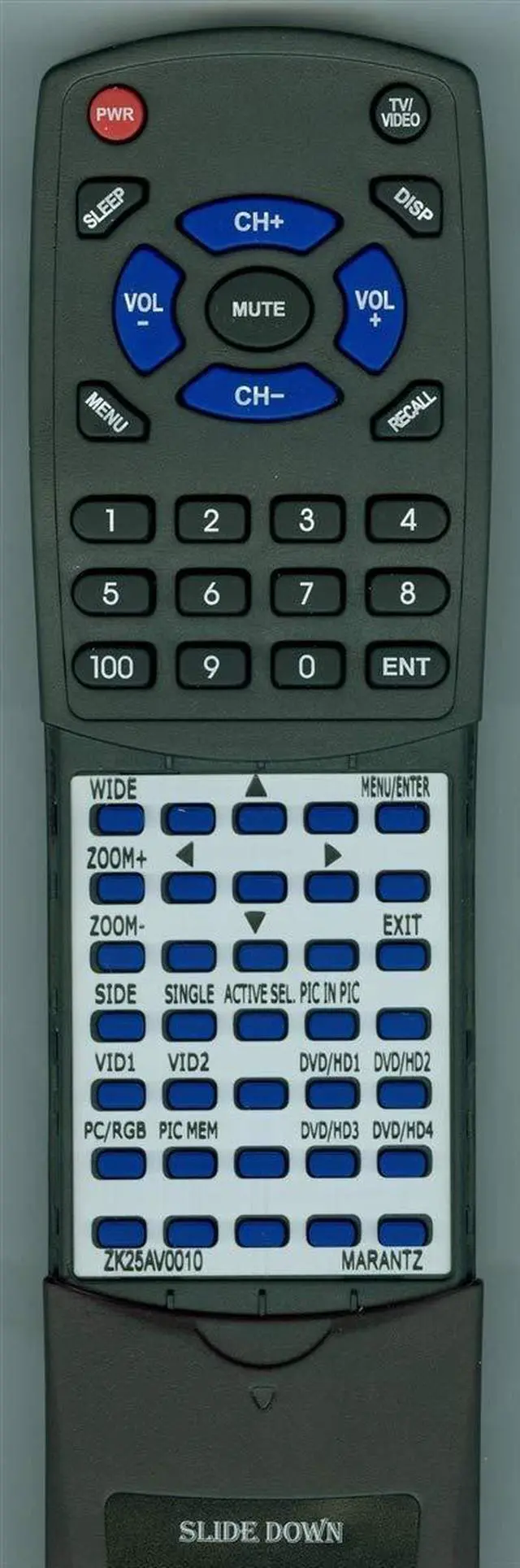 Main image of Replacement Remote for Marantz RC001PD, PD4201, PD5001