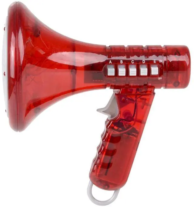 Main image of Multi Voice Changer Cool Voice Changing Microphone with 10 Different Effects Kids Megaphone Toy With LED Lights, Voice Disguiser Gag Gift For Kids And Adults