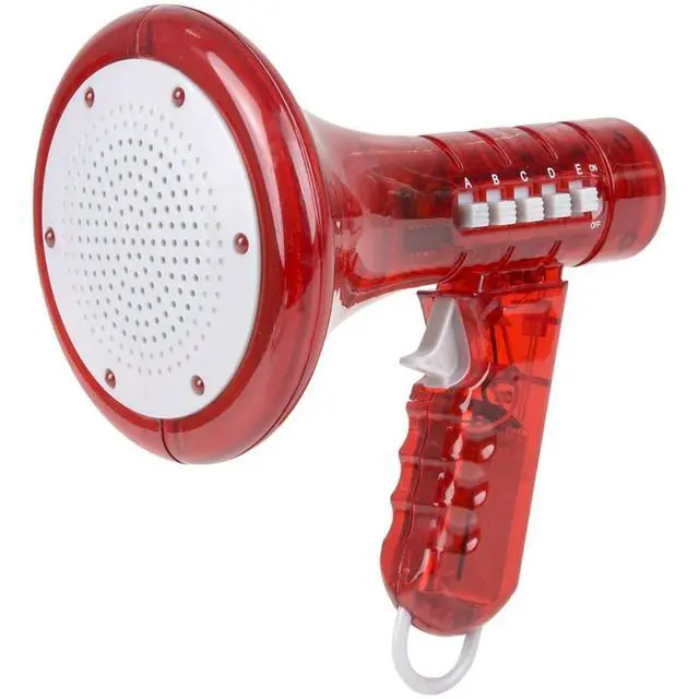 Alt view image 2 of 4 - Multi Voice Changer Cool Voice Changing Microphone with 10 Different Effects Kids Megaphone Toy With LED Lights, Voice Disguiser Gag Gift For Kids And Adults