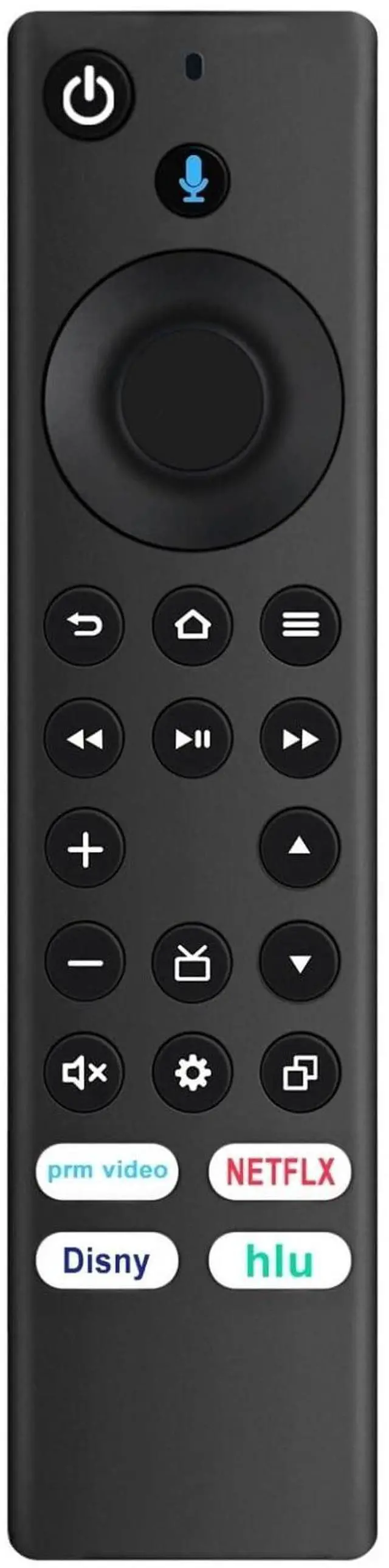 Main image of Replacement Voice TV Remote Control Controller for Insignia NS55-UQFL26 55", NS55-UQFL26 65", NS55-UQFL26 75" F50 Series LED 4K UHD Smart TV