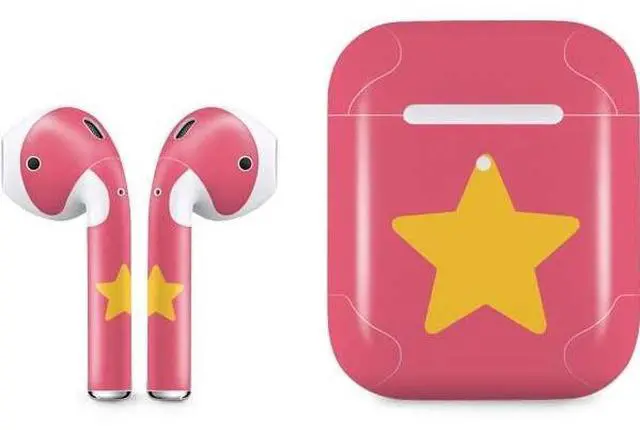 Main image of Decal Audio Skin Compatible with Apple AirPods 2 - Officially Licensed Cartoon Network Steven Universe Steven Universe Star Design