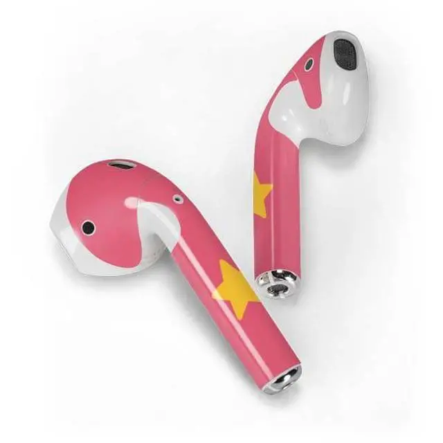 Alt view image 2 of 4 - Decal Audio Skin Compatible with Apple AirPods 2 - Officially Licensed Cartoon Network Steven Universe Steven Universe Star Design