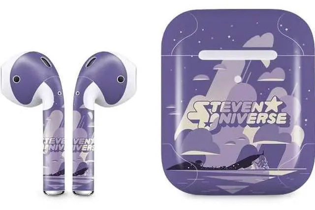 Main image of Decal Audio Skin Compatible with Apple AirPods 2 - Officially Licensed Cartoon Network Steven Universe Purple Steven Universe Design