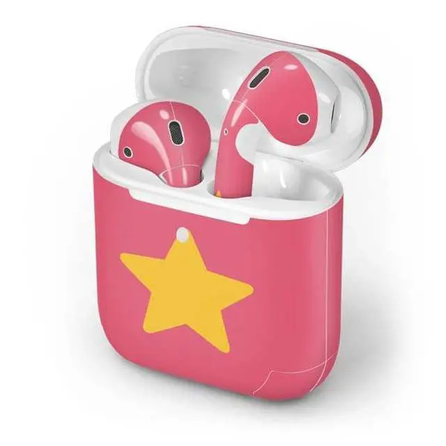 Alt view image 4 of 4 - Decal Audio Skin Compatible with Apple AirPods 2 - Officially Licensed Cartoon Network Steven Universe Steven Universe Star Design