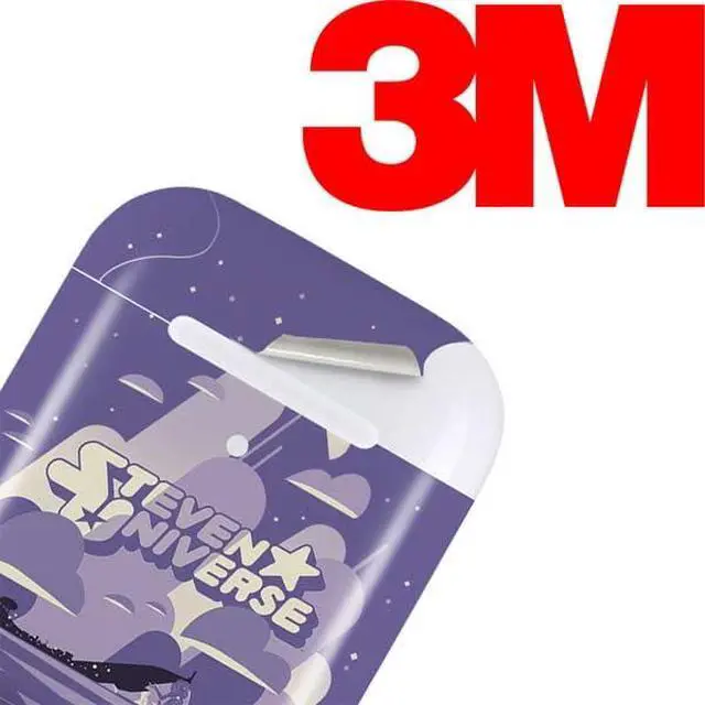 Alt view image 3 of 4 - Decal Audio Skin Compatible with Apple AirPods 2 - Officially Licensed Cartoon Network Steven Universe Purple Steven Universe Design