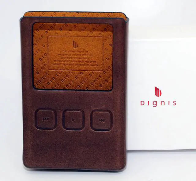 Alt view image 2 of 4 - Dignis Leather Case for iBasso DX90, DX50 - Hand Made in Korea with Italian Leather (Buttero Brown)