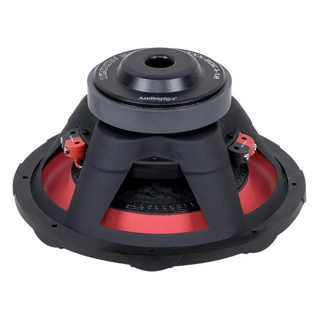 Alt view image 7 of 7 - 12" Single Stack Composite Cone Subwoofer (TXX-BDC-I-12), Superior Performance, 1200W, 1 Magnet, BASV Voice Coil, Aluminum Basket, Multi-Connect, Non-Press Paper Cone, 2 x 4 Ohms
