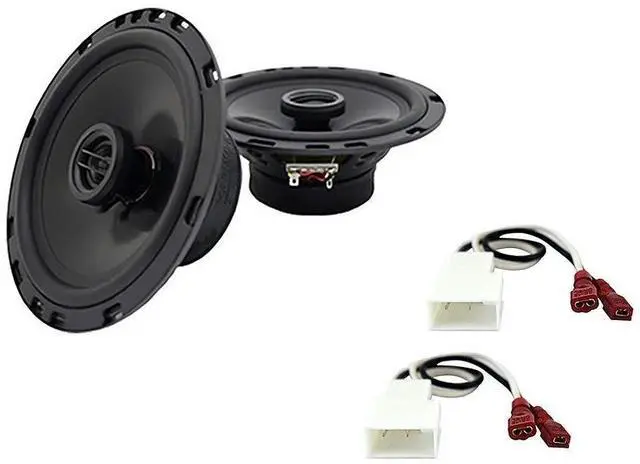 Main image of Front Door Replacement Speakers Fits Pontiac Vibe 2003-2008 | Sold as a pair, direct factory upgrade for stock locations, clear balanced sound, simple plug-in install