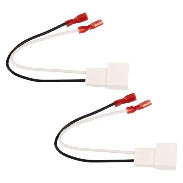 Alt view image 7 of 7 - Complete Speaker Upgrade Kit for Toyota Celica 1994-1999 | Two Pair of 6.5" 2-Way Coaxial Car Speaker Replacement Package with wiring harnesses for easy installation