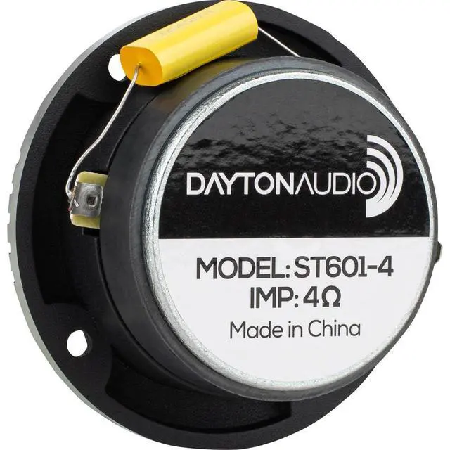 Alt view image 2 of 2 - ST601-4 60W Titanium Shallow Mount Bullet Tweeter Pair