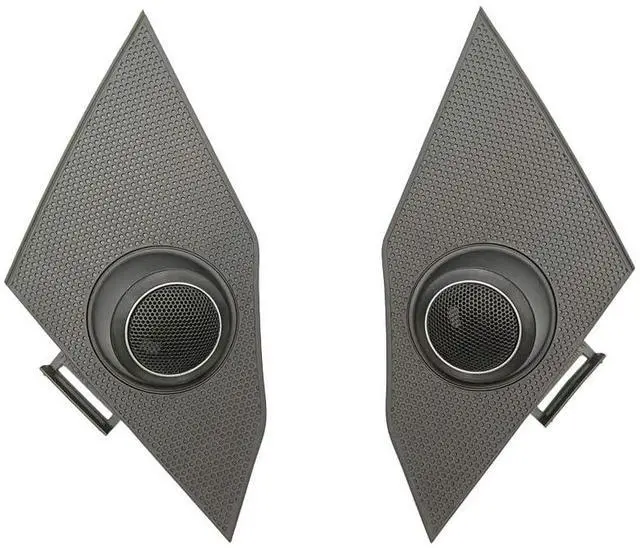 Main image of HLSC-014 Custom Plug&Play Tweeter Speaker Panel 1 x 0.75-1.5 Tweeters Including Wiring Harness - for 2018-2022 Toyota CHR (1 Set Left & Right - NO Speakers) Black