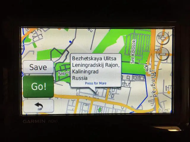 Alt view image 2 of 2 - Russia GPS Map for Garmin Devices