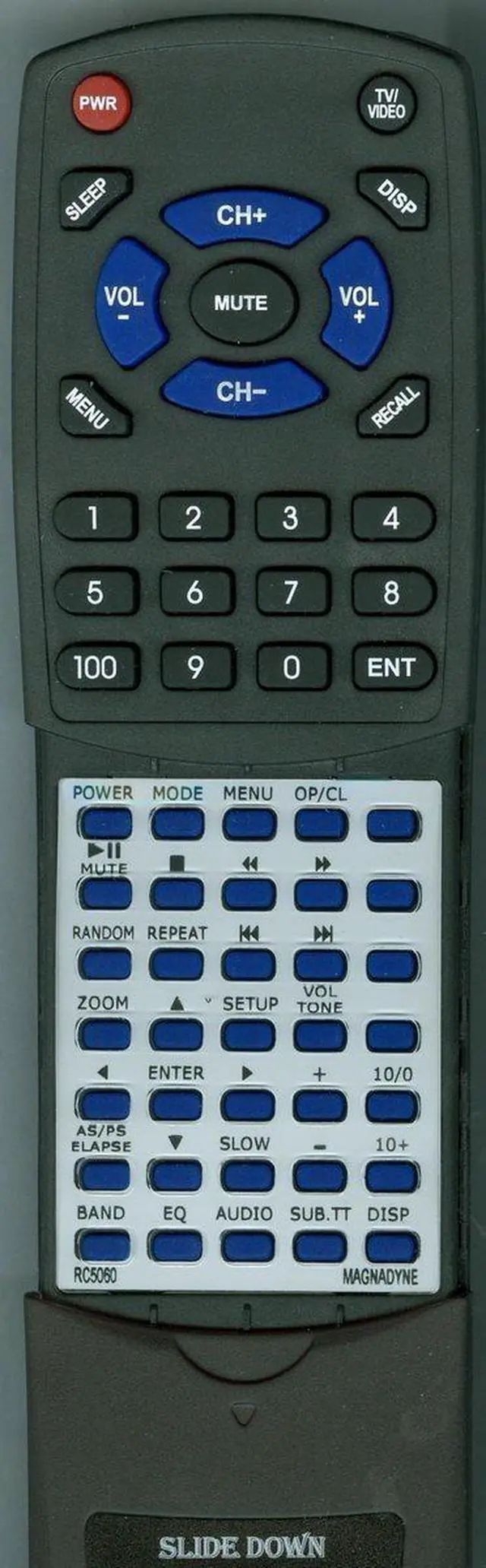 Main image of Replacement Remote for Magnadyne RC5060, RV5055, RV5060