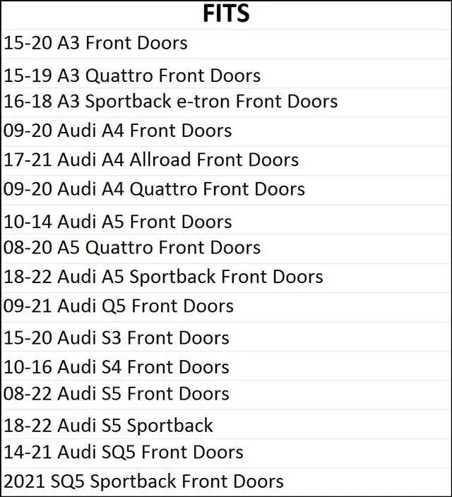 Main image of Speaker Adapter Spacer Rings - Exact fit - Compatibile With Select Audi Vehicles - RSAK108_55-1 Pair