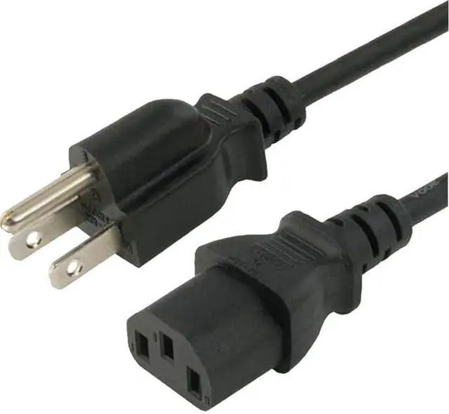 Main image of 3 Prong AC Power Cord for VIRFUN 500W Fog Machine Smoke Machine with 6 LED Lights 12 Colors Effect Plug Lead Charging Cable Charger Power Supply 110V-240V