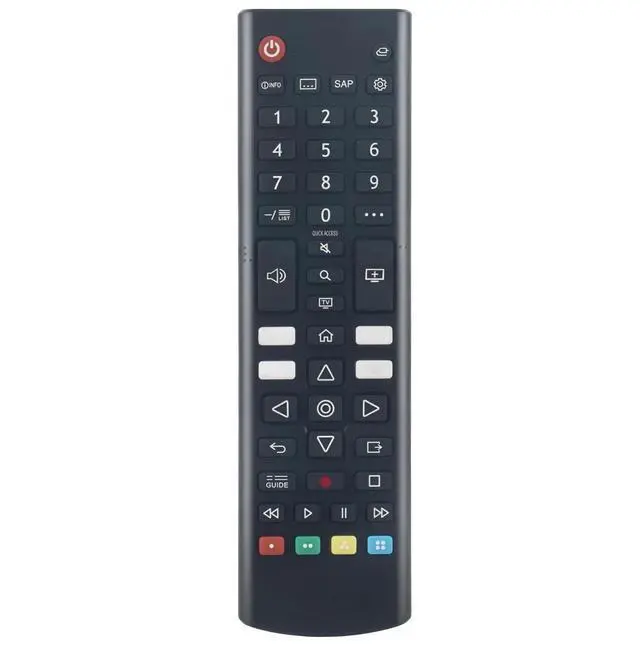 Main image of AKB76037601 TV Remote Control for LG TV in Living Rooms or Rooms | Replacement Remote Compatible Models 32LM627BPUA 43UP7000PUA 32LM577BPUA 43UP8000PUR 50UP8000PUR 55UP8000PUR 60UP8000PUR