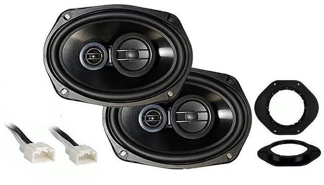 Main image of Speaker Replacement Fits Ford F-250 F-350 2017-2018 | 6x9 truck super duty sound upgrade, factory door stereo restore, easy DIY install, clear full-range tone