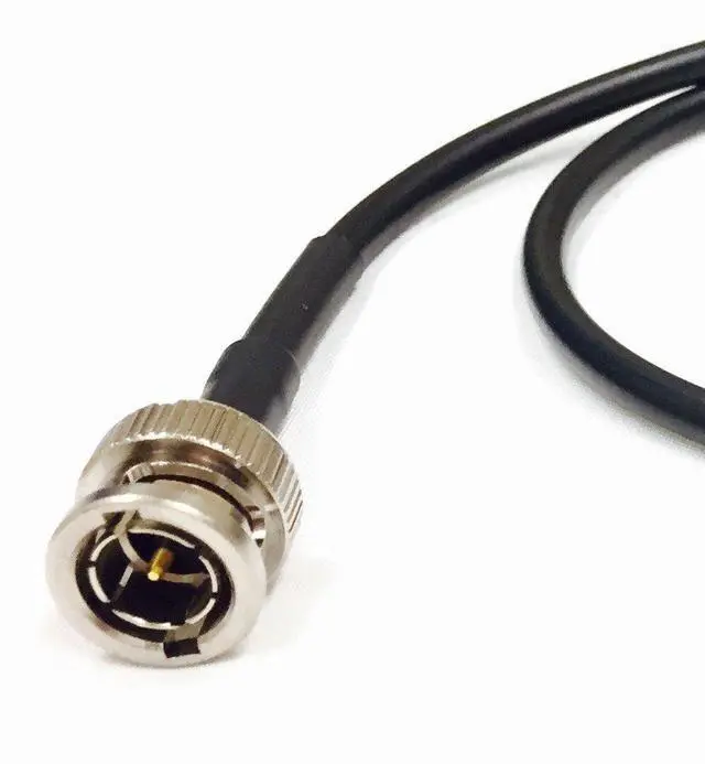 Main image of 15 Foot HD-SDI Mini RG59 3G BNC Video Coaxial 75 Ohm Cable Black