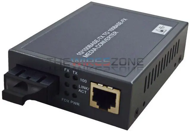 Main image of CAT5/5e to Fiber Optic Switching Multi-Mode Fiber Converter (AGC-H21SC)