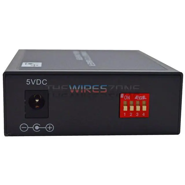 Alt view image 3 of 5 - CAT5/5e to Fiber Optic Switching Multi-Mode Fiber Converter (AGC-H21SC)
