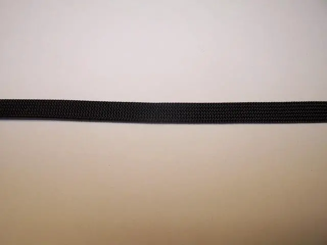 Main image of Black Braided Wiring Sleeve, Cover, Loom, Expandable. Similar to Flex-Guard PE (1/4 Inch, Five Feet)