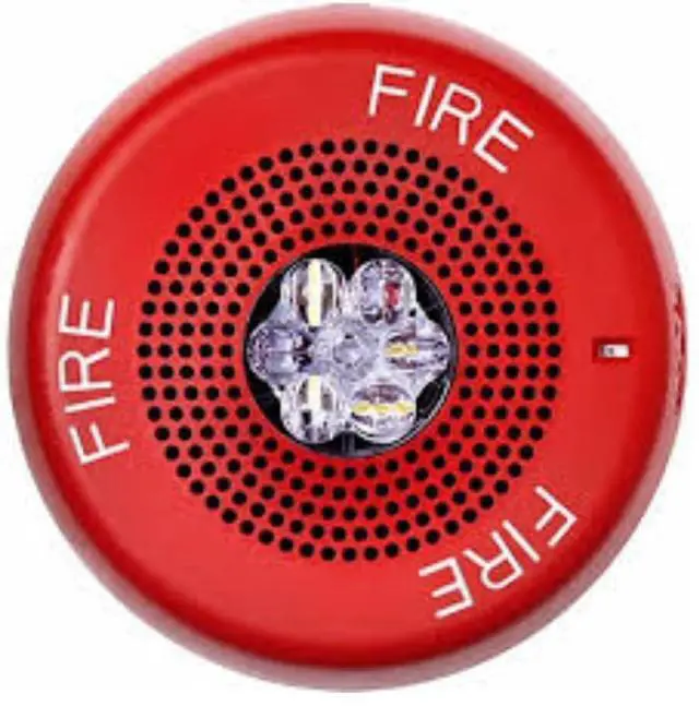 Main image of ELSPSTRC - High Fidelity Speaker Strobe, Red, Ceiling