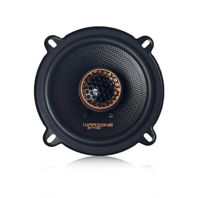 Alt view image 2 of 7 - 4X WZ52PTi 5-Inch Super Coaxial Speaker Pair, 4 Ohm, 760W Max, 200W RMS, 90dB Sensitivity, Ferrite Woofer & PEI Dome Tweeter for Pro Car Audio