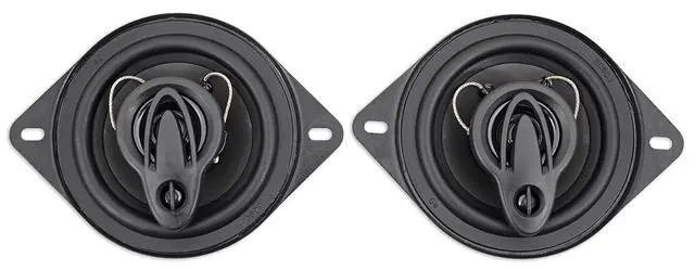 Alt view image 2 of 7 - RV35.3A 3.5" 3-Way CEA-Rated Car Speakers, 4 Ohm, 4-Pack | 200W Peak / 60W RMS, Polypropylene Cone, PEI Dome Tweeter, Super Tweeter, OFC Voice Coil, 70Hz-20kHz