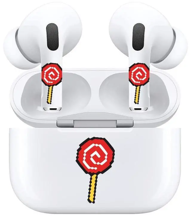 Main image of Lollipop Headphone Stickers for AirPods 3 - Cute Sticker Decal & Lollipop Sticker, Cute Candy Stickers for Headphones & Case