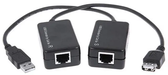 Main image of Kanex Pro USB Extender over single CAT5e or CAT6 Cable, 150 feet (45.7m) Ultra-Compact, Easy Set-up (USBEXTRJ45)