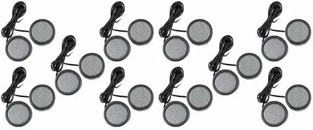 Main image of 10 Pack 500w High Frequency Car Audio Stereo Super Tweeters Built-in Crossover XTC-3300