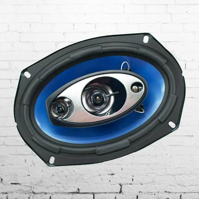 Alt view image 2 of 7 - Pair of 6x9 inch 4-Way 380 Watts Maximum Power Handling Coaxial Car Audio Speakers CEA Rated - 6996H Frequency Response: 30Hz - 22kHz & 4 Ohms Impedance
