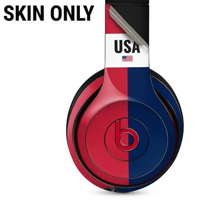 Alt view image 2 of 3 - Decal Audio Skin Compatible with Beats Solo 3 Wireless - American Flag Color Block Design