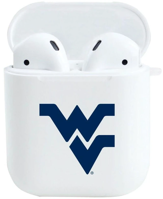 Main image of AirPods Case, West Virginia University AirPods/White (TPU)