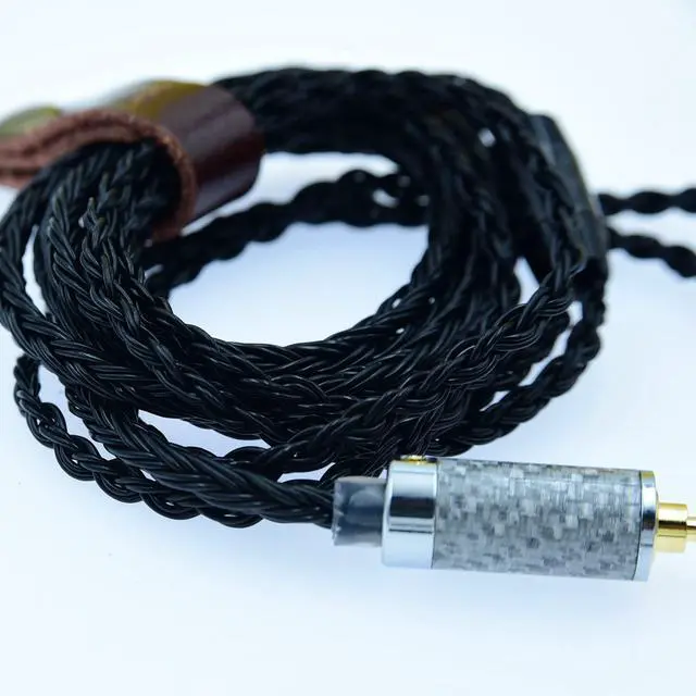 Alt view image 6 of 7 - HiFi Cable with 4-pin XLR Balanced Male Compatible with Sennheiser HD700, HD 700 Headphones Silver Plated Replacement Audio Upgrade Cable (6.5ft, Grey)