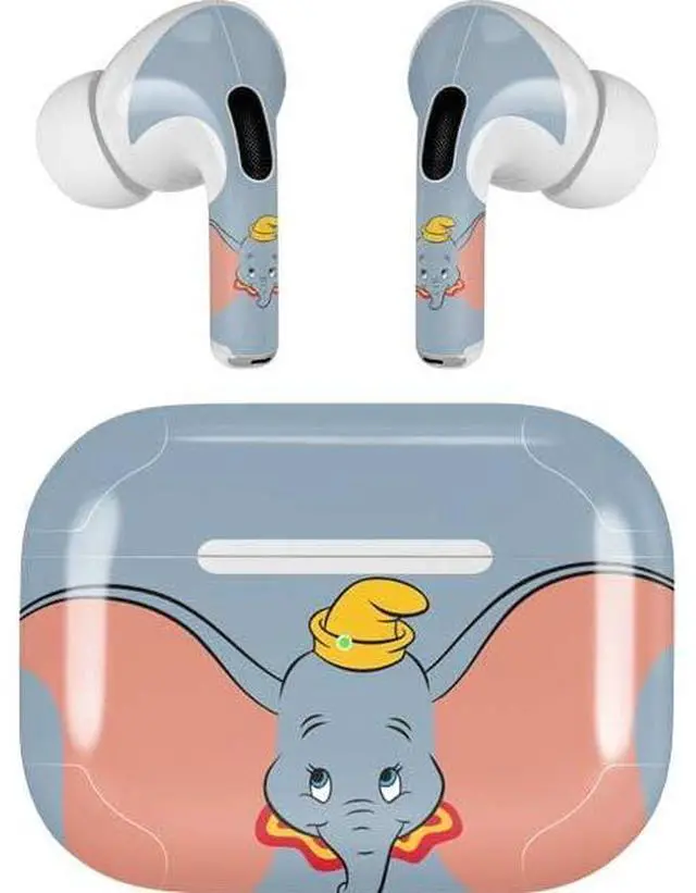 Main image of Decal Audio Skin Compatible with Apple AirPods Pro - Officially Licensed Disney Dumbo Portrait Design