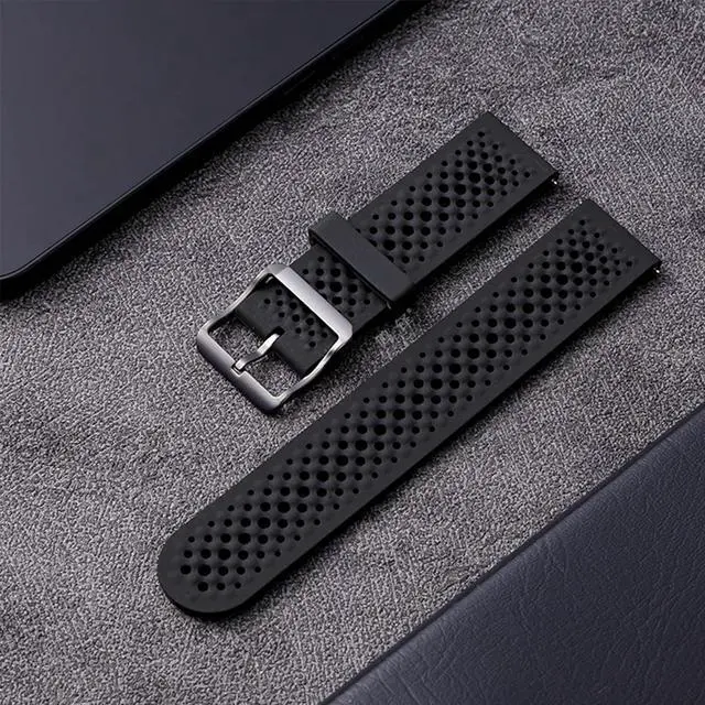 Alt view image 2 of 6 - Compatible with Cubitt Viva Pro Smart Watch Band, Quick Release Sport Strap Watchband Compatible for Cubitt Viva Pro, Viva, Aura Pro, Aura Smart Watch