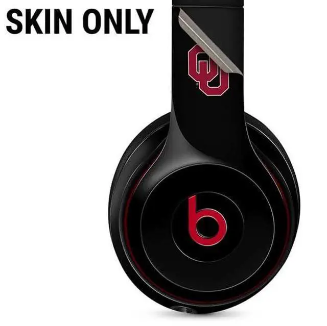 Alt view image 2 of 3 - Decal Audio Skin Compatible with Beats Solo 3 Wireless - Officially Licensed University of Oklahoma Sooners Est 1890 Design