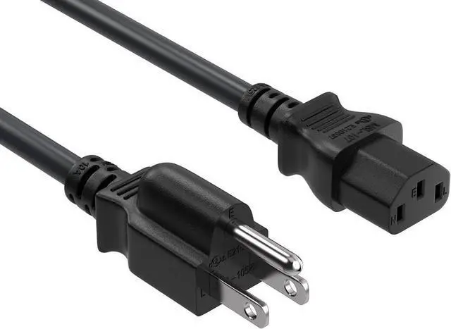 Main image of 3 Prong Power Cord Compatible with Fortinet FortiSwitch-124F 124G 124F-FPOE 124E-FPOE 108F-POE 148F-POE 148E-POE 248E-POE 448E-FPOE 224E-POE Ethernet Switch Repalcement Power Charger Cable