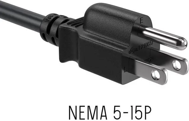 Alt view image 2 of 6 - 3 Prong Power Cord Compatible with Fortinet FortiSwitch-124F 124G 124F-FPOE 124E-FPOE 108F-POE 148F-POE 148E-POE 248E-POE 448E-FPOE 224E-POE Ethernet Switch Repalcement Power Charger Cable
