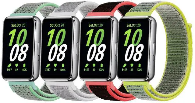 Main image of Straps for Samsung Galaxy Fit 3, Nylon Replacement Bands for Men Women