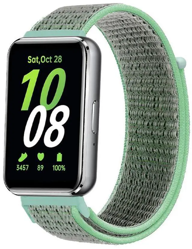 Alt view image 3 of 6 - Straps for Samsung Galaxy Fit 3, Nylon Replacement Bands for Men Women