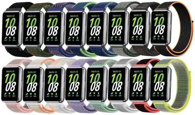 Main image of Straps for Samsung Galaxy Fit 3, Nylon Replacement Bands for Men Women