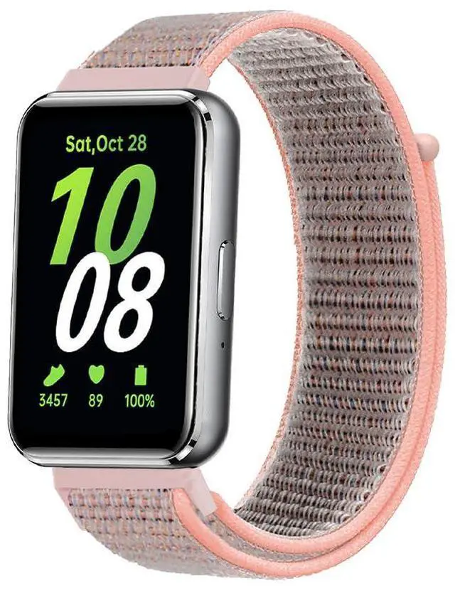 Alt view image 3 of 6 - Straps for Samsung Galaxy Fit 3, Nylon Replacement Bands for Men Women