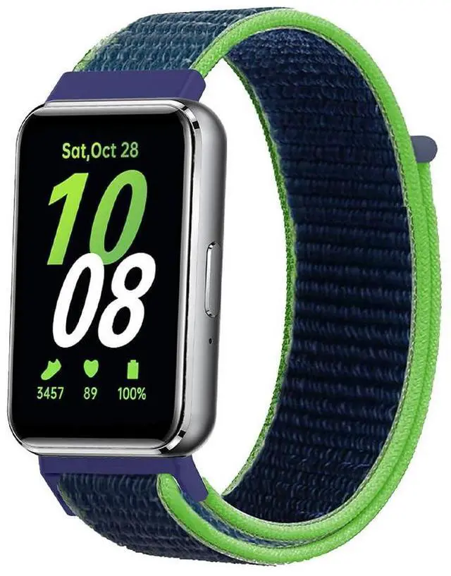 Alt view image 6 of 6 - Straps for Samsung Galaxy Fit 3, Nylon Replacement Bands for Men Women